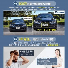 【双方向通話】SOOHAO 防犯カメラ 屋外...
